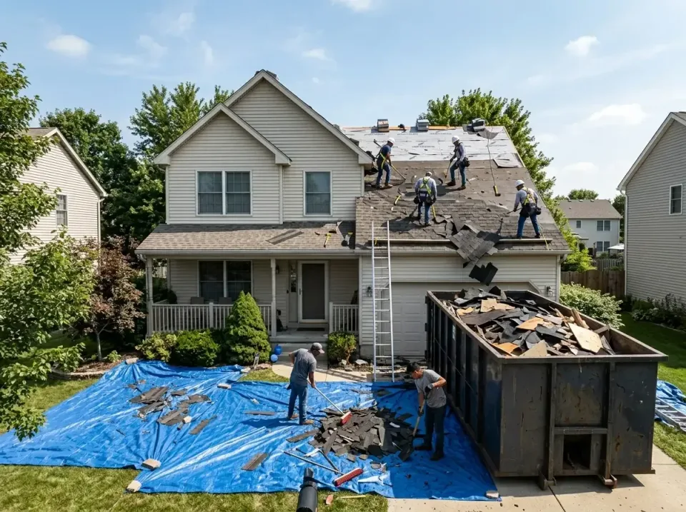 roof-replacement-debris-remova-004 — frequently asked questions, Cheapest Dumpster Rentals in New Iberia, LA